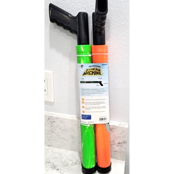 The Original Stream Machine Water Launcher Dual Pack Ages 5+ - Picture 3 of 5